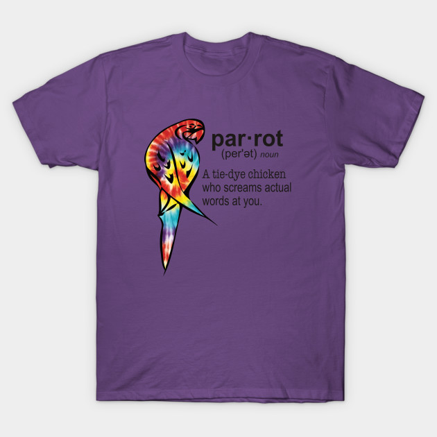 Tie-dye Parrot